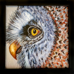 owl - San Diego Artist Karen Jones