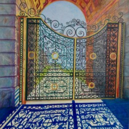 gate - San Diego Artist Karen Jones
