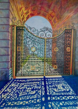 gate - San Diego Artist Karen Jones